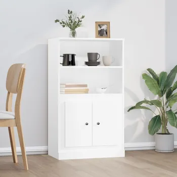 Příborník do zásuvky Skříň highboard bílá 60 x 35,5 x 103,5 kompozitní dřevo - 8720845792022