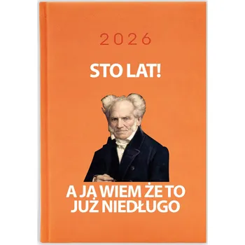 Kalendář Knižkový kalendář 2026 A5 FunnyCase modrý