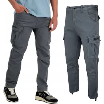 Pánské kalhoty Kalhoty Alpha Industries Squad Pant 188202 684 Vintage Grey 31