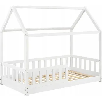 Dětská postel Postel Juskys Marli 87 x 166 cm bílá