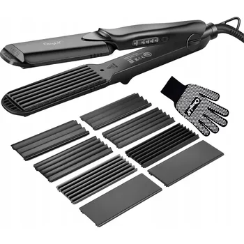 Žehlička na vlasy CkeyiN Žehlička Na Vlasy 4v1 keramická