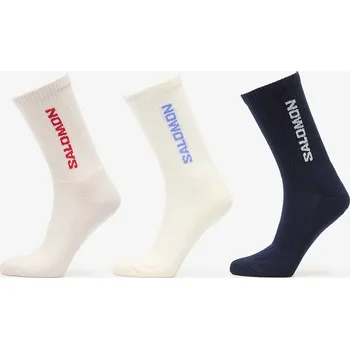 Pánská móda Ponožky Salomon Everyday Crew 3-Pack Spellbound M