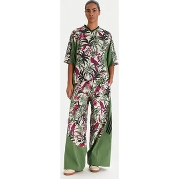 adidas T-Shirt Farm Rio Premium KD4628 Zelená Loose Fit S