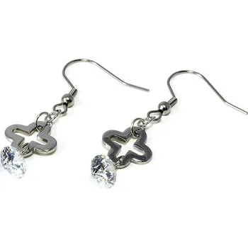 Náušnice Giovanni Bertolucci Visací náušnice s kamínkem 701699