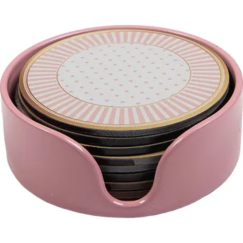 Clayre & Eef - Sada osmi podtácků pod hrnek 66444