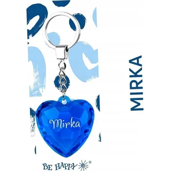 Plastová Přívěsek Na Klíče s nápisy Be Happy