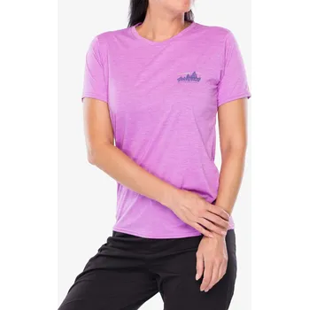 Dámské tričko Dámské tričko s potiskem Patagonia Cap Cool Daily Graphic Shirt - 73 skyline/brisk purple x-dye