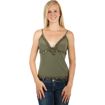 TopMode Dámské tílko zdobené flitry 129175