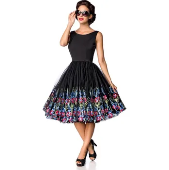 Dámské šaty TopMode Šaty s vyšívanými květy 856260