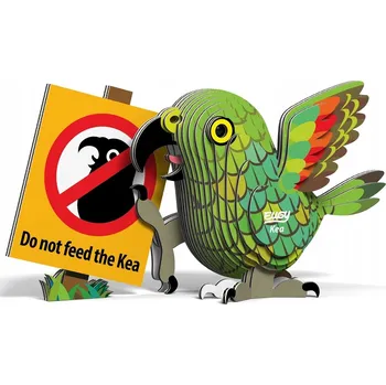 Puzzle Papoušek Kea Eugy. Ekologické 3D Puzzle
