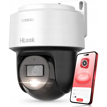 Bezpečnostní kamera Sada IP monitoringu 4 Mpx, 6x PTZ kamera PTZ-N2C400M-DE HiLook od Hikvision, HDD 6 TB