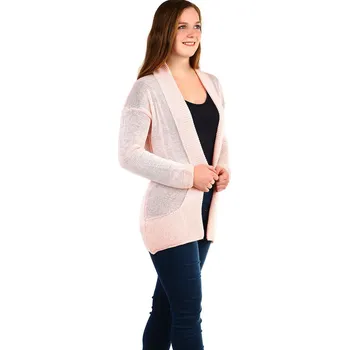 Dámský svetr TopMode Dámský pletený cardigan bez zapínání 379400