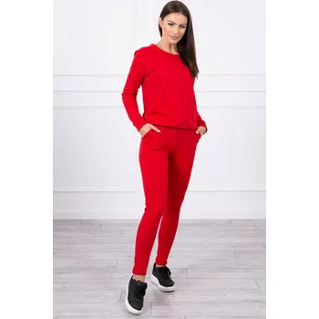 TopMode Jednobarevná dámská tepláková souprava 617267