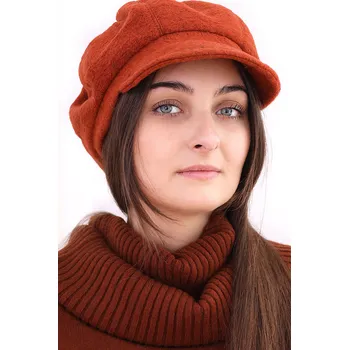 Čepice TopMode Baret s kšiltem z vlny 725185