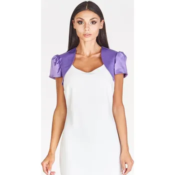 Bolerko TopMode Lesklé bolerko s balonkovým rukávkem 948110