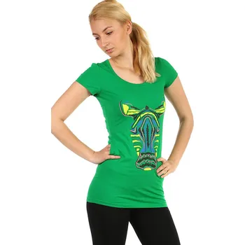 Dámské tričko TopMode Prodloužené dámské triko s kapsami 220707