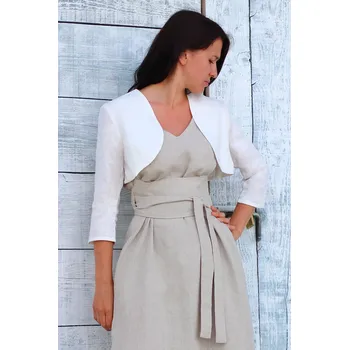 Bolerko Lotika 100% lněné krátké bolerko Lotika 844981