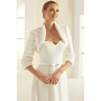 Bolerko Bianco Evento Hřejivé bolerko na svatbu 890063