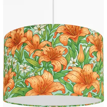 Stínidlo Závěsné svítidlo Lilium / ruční výroba Kónické S 30cm (⌀ spodní) x 20cm (⌀ horní) x 25cm (V)