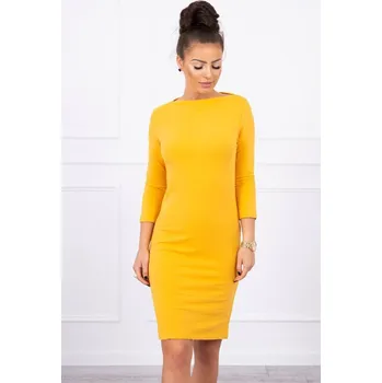 Dámské šaty TopMode Jednobarevné dámské bavlněné šaty 618648