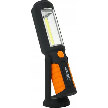 VÝKONNÁ DÍLENSKÁ SVÍTILNA AKUMULÁTOROVÁ LED LAMPA COB HÁK MAGNET USB