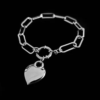 Náramek Náramek „SRDCE NA DLANI“ z chirurgické oceli č. 1674