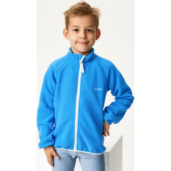 Dívčí mikina unuo II. jakost, Dětská fleecová mikina, Tm. Modrá Velikost: 146/152