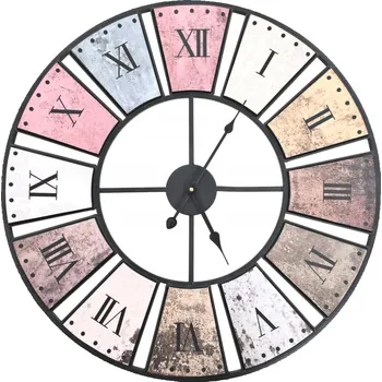 Hodiny Nástěnné hodiny vintage s quartzovým strojkem, 60 cm