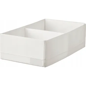 Obraz IKEA STUK KRABIČKA S PŘIHRÁDKAMI 20x34x10 BÍLÝ