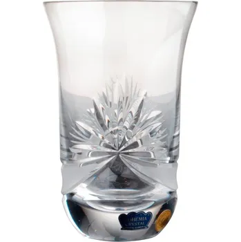 Sklenice Broušená sklenice na nealko, Mašle, Glamour Crystal, 350 ml, 6 ks