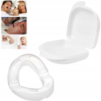 Pomůcka proti chrápání a spánkové apnoe Nastavitelný náustek Proti chrápání Reguluje dýchání