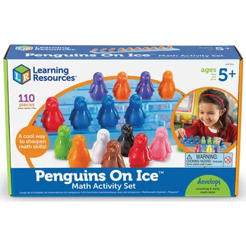 Výuková hračka Learning Resources® Tučňáci na ledu - matematický set aktivit