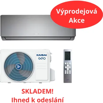 Klimatizace Set nástěnné klimatizace KAISAI GEO 2,6 kW KGE-09GRHI+KGE-09GRHO