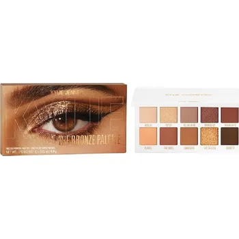 Paletka dekorativní kosmetiky KYLIE COSMETICS - The Bronze Palette Pressed Powder Paletky očních stínů 16 g Světle hnědá unisex