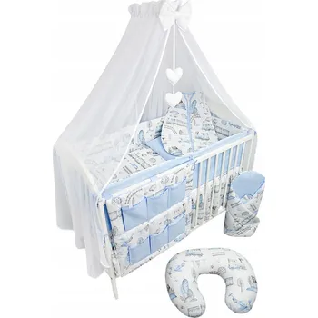 Povlečení Sada povlečení Ankras 90 x 120 cm modrá