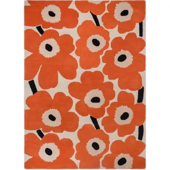 Koberec Designový vlněný koberec Marimekko Unikko oranžový 132403 Brink & Campman: 200 x 300