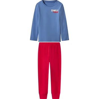 Chlapecké pyžamo lupilu® Dětské pyžamo (modrá/červená, 110/116)