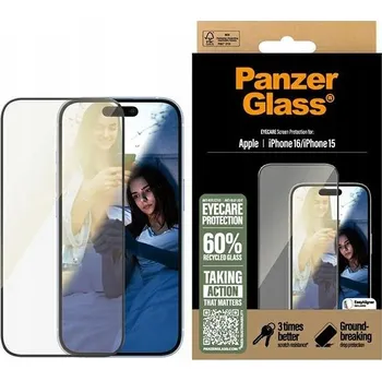 Tvrzené sklo PanzerGlass pro Apple iPhone 16, 1 ks