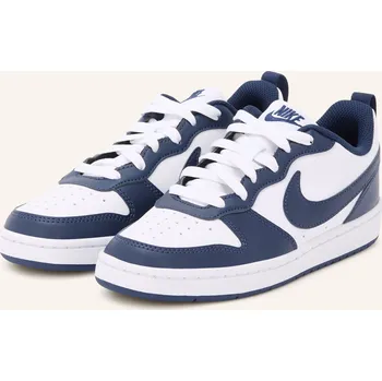 Dámská obuv Nike Tenisky Court Borough Low Next Bloom, bílá / tmavě modrá