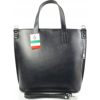 Kabelka Vera Pelle shopper kabelka z pravé kůže, vícebarevná