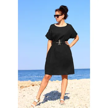 Dámské šaty Lotika Autorské konopné šaty Lotika česká výroba 843579