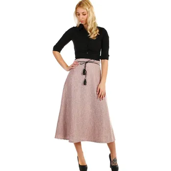 Dámská sukně TopMode Dlouhá dámská úpletová sukně 293011