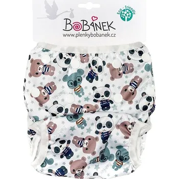 Kojenecké oblečení Bobánek Rostoucí plavky pro miminka velké, Medvídci v triku