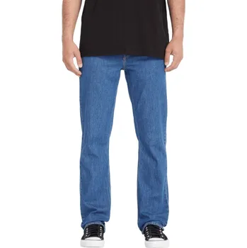 Pánská móda VOLCOM kalhoty - Solver Denim (BDL)