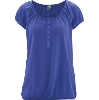 Dámské tričko TopMode Konopné romantické tričko s knoflíky 568679