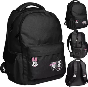 Školní batoh ŠKOLNÍ BATOH pro mládež BeUniq MINNIE černý Disney