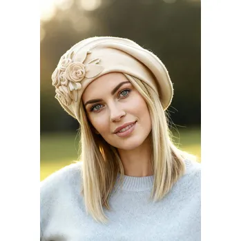 Čepice TopMode Dámský vlněný baret 1062403