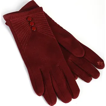 Rukavice TopMode Jednobarevné dámské rukavice 986803