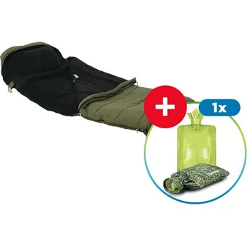 Spacák Spací Pytel Giants Fishing Sleeping Bag 5 Season Extreme + Zahřívací Láhev ZDARMA