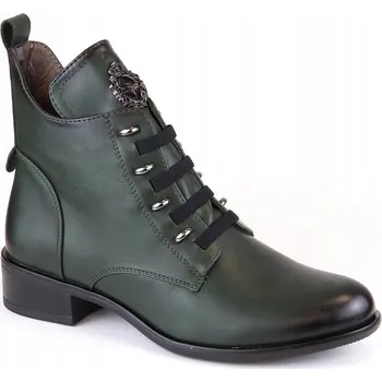 Dámské kozačky Jezzi dámské kotníkové boty s plochým podpatkem velikost 38